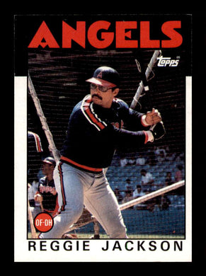 1986 Topps Reggie Jackson 