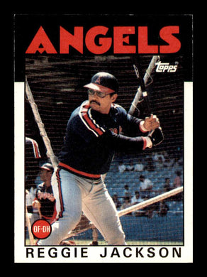 1986 Topps Reggie Jackson 