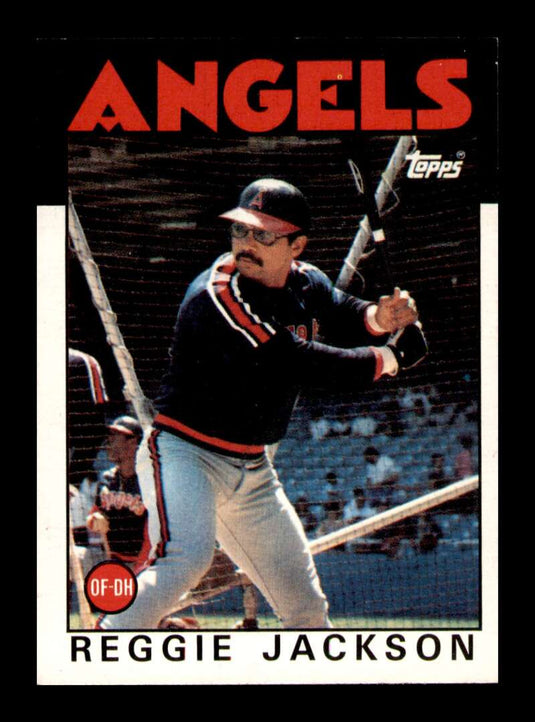 1986 Topps Reggie Jackson 