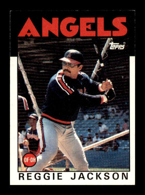 1986 Topps Reggie Jackson 