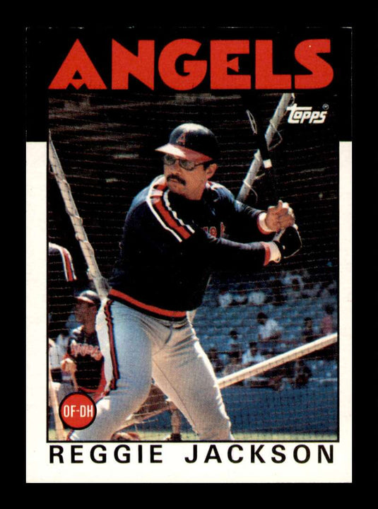 1986 Topps Reggie Jackson