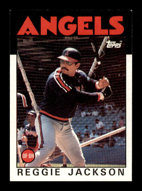 1986 Topps Reggie Jackson 