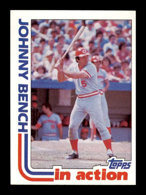 1982 Topps Johnny Bench 