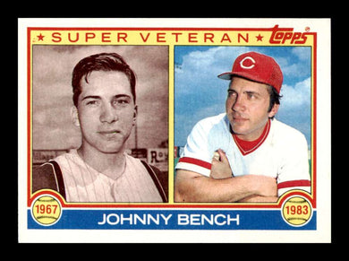 1983 Topps Johnny Bench 