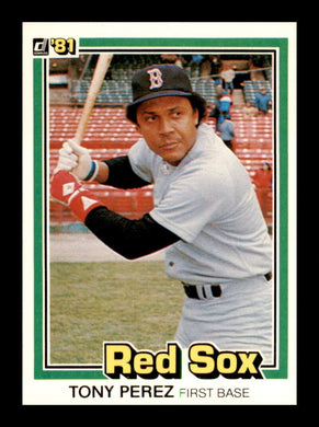 1981 Donruss Tony Perez 