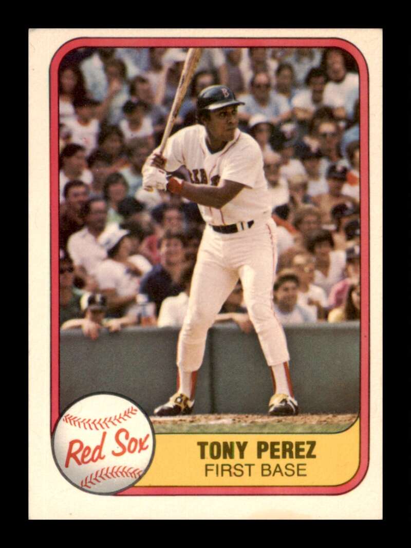 Load image into Gallery viewer, 1981 Fleer Tony Perez #241 Image 1
