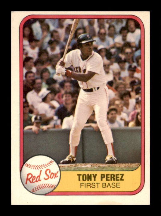 1981 Fleer Tony Perez 