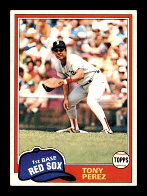 1981 Topps Tony Perez 