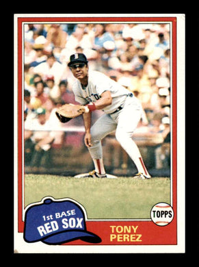 1981 Topps Tony Perez 