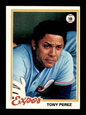 1978 Topps Tony Perez 