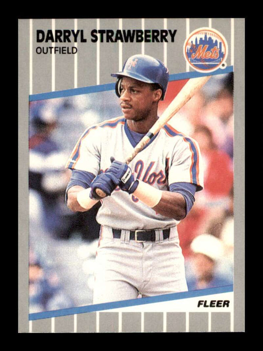 1989 Fleer Darryl Strawberry