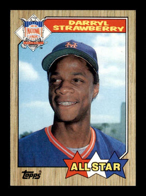 1987 Topps Darryl Strawberry 