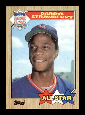 1987 Topps Darryl Strawberry 