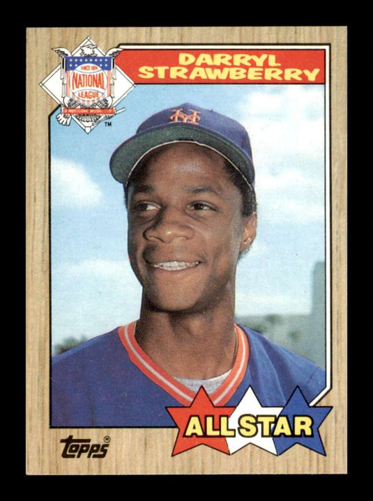 1987 Topps Darryl Strawberry