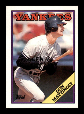 1988 Topps Don Mattingly 