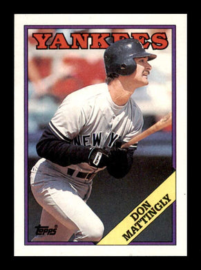 1988 Topps Don Mattingly 