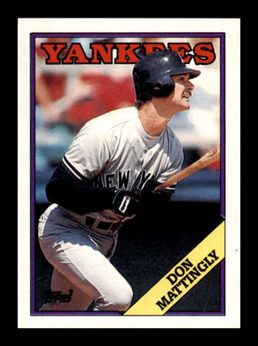 1988 Topps Don Mattingly 