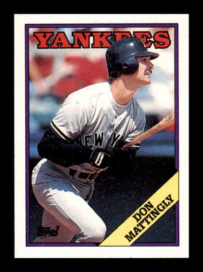 1988 Topps Don Mattingly 