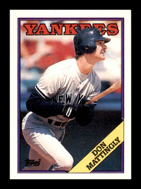 1988 Topps Don Mattingly 