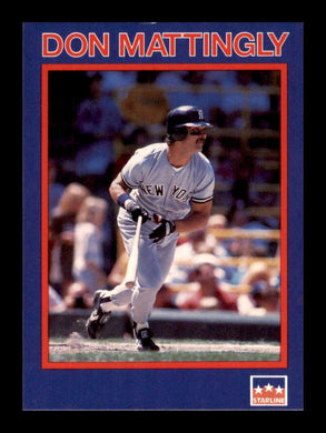 1990 Starline Long John Silver Don Mattingly 