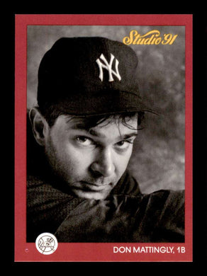 1991 Studio Don Mattingly 