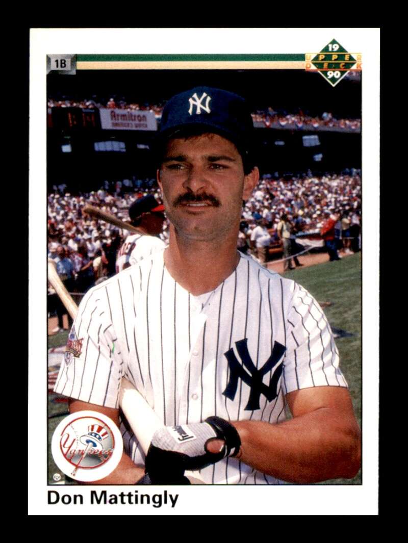 Load image into Gallery viewer, 1990 Upper Deck Don Mattingly #191 New York Yankees Image 1
