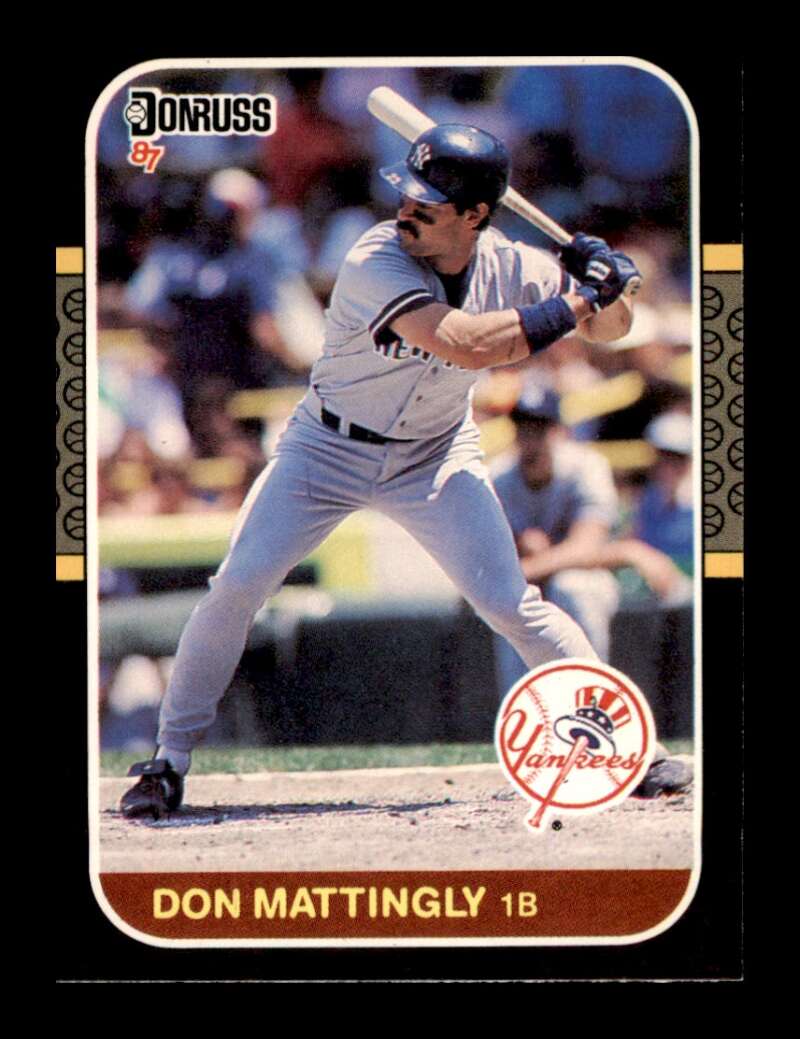 Load image into Gallery viewer, 1987 Donruss Don Mattingly #52 New York Yankees Image 1
