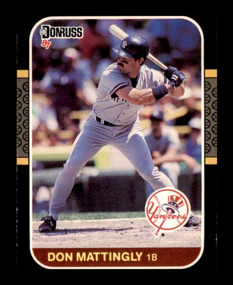 Load image into Gallery viewer, 1987 Donruss Don Mattingly #52 New York Yankees Image 1
