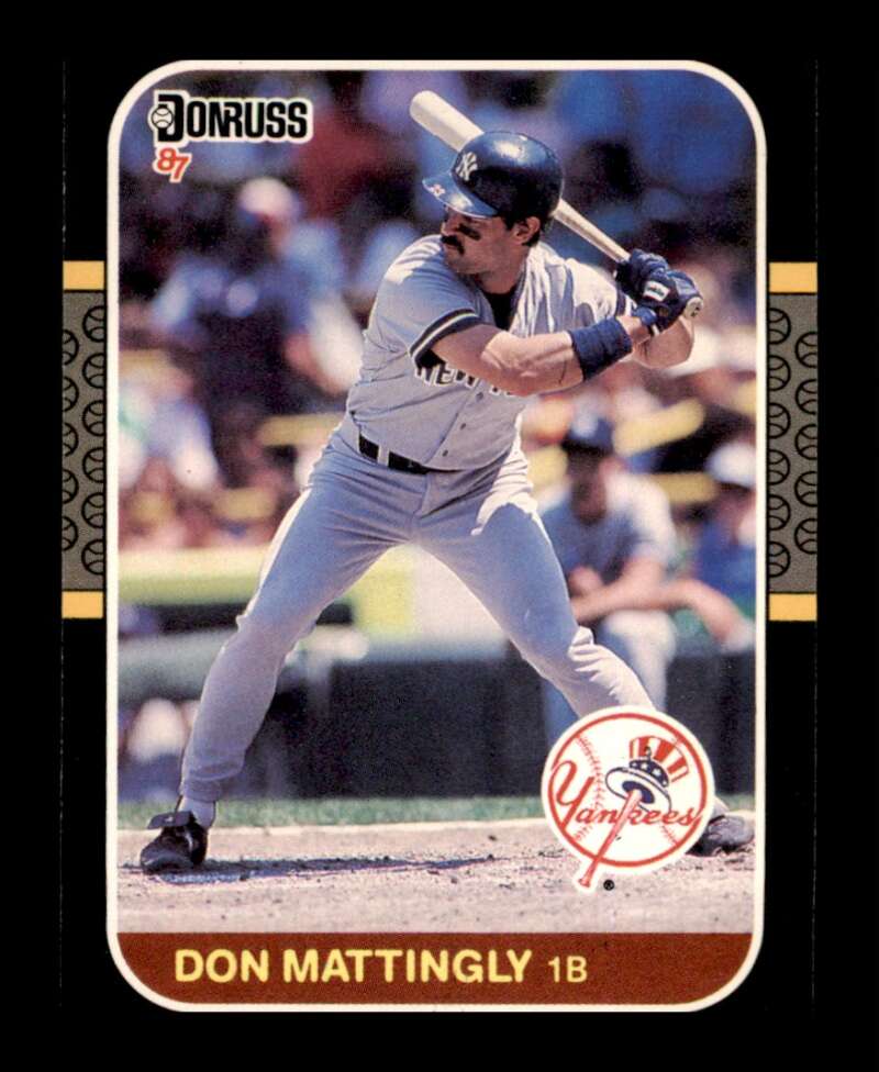 Load image into Gallery viewer, 1987 Donruss Don Mattingly #52 New York Yankees Image 1
