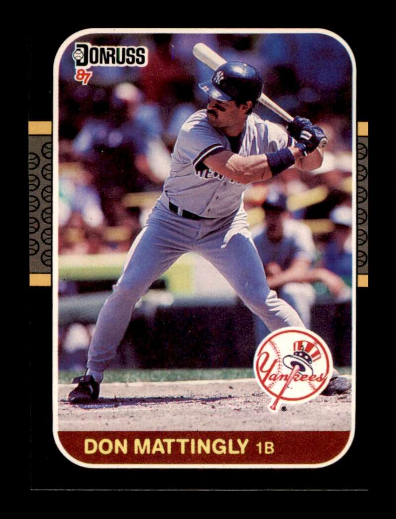 Load image into Gallery viewer, 1987 Donruss Don Mattingly #52 New York Yankees Image 1
