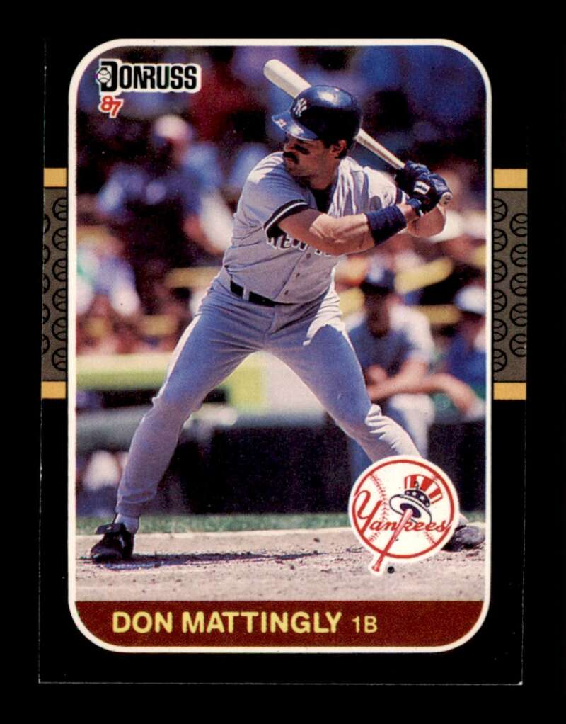 Load image into Gallery viewer, 1987 Donruss Don Mattingly #52 New York Yankees Image 1
