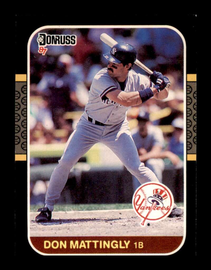 Load image into Gallery viewer, 1987 Donruss Don Mattingly #52 New York Yankees Image 1
