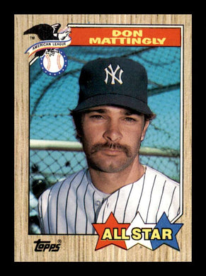 1987 Topps Don Mattingly 