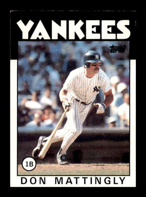 1986 Topps Don Mattingly 