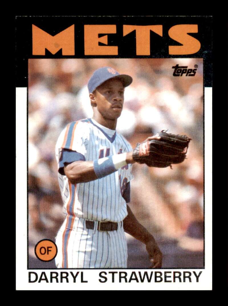 Load image into Gallery viewer, 1986 Topps Darryl Strawberry #80 New York Mets Image 1
