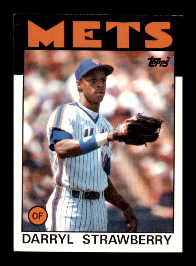 Load image into Gallery viewer, 1986 Topps Darryl Strawberry #80 New York Mets Image 1
