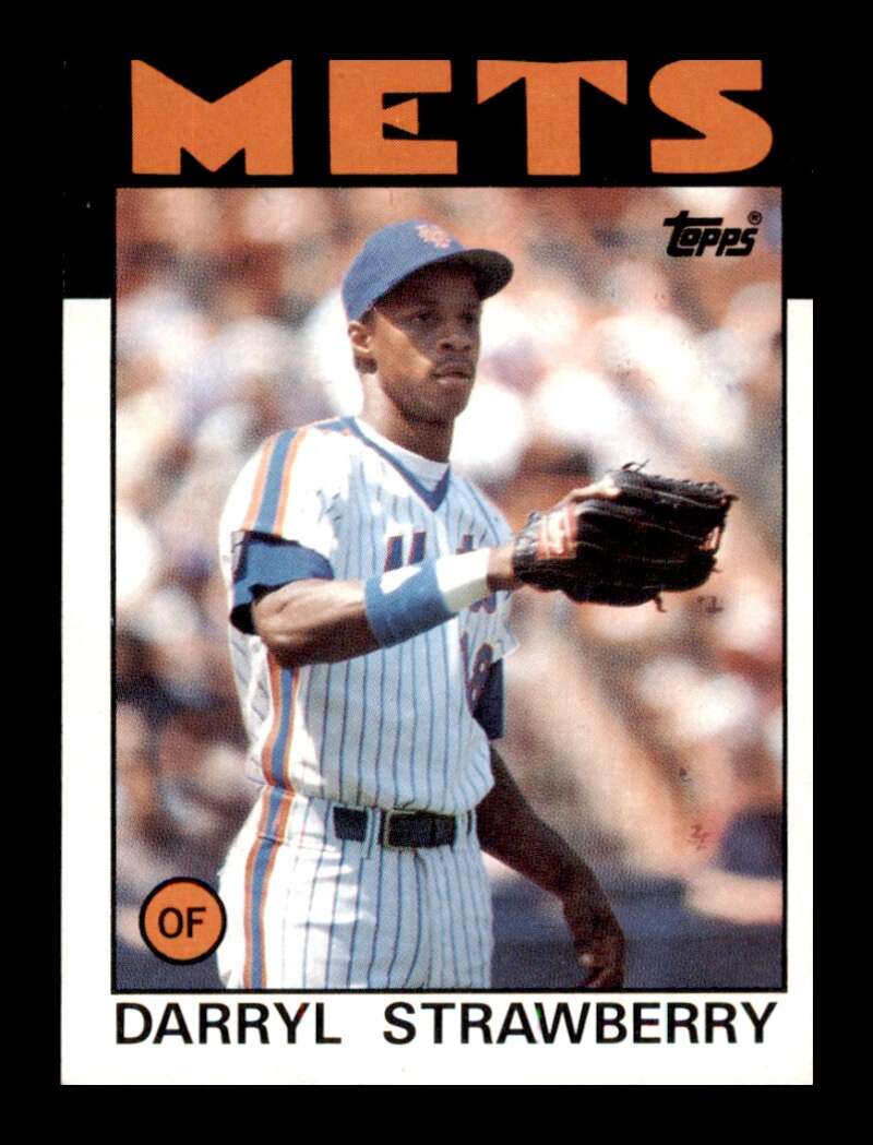 Load image into Gallery viewer, 1986 Topps Darryl Strawberry #80 New York Mets Image 1
