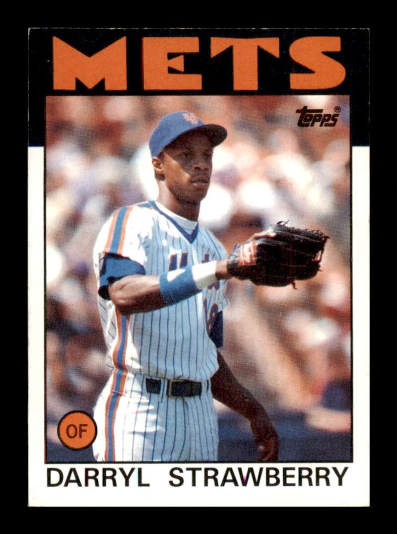 Load image into Gallery viewer, 1986 Topps Darryl Strawberry #80 New York Mets Image 1
