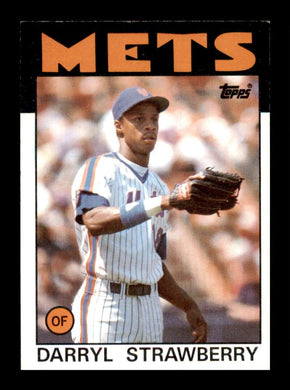 1986 Topps Darryl Strawberry 