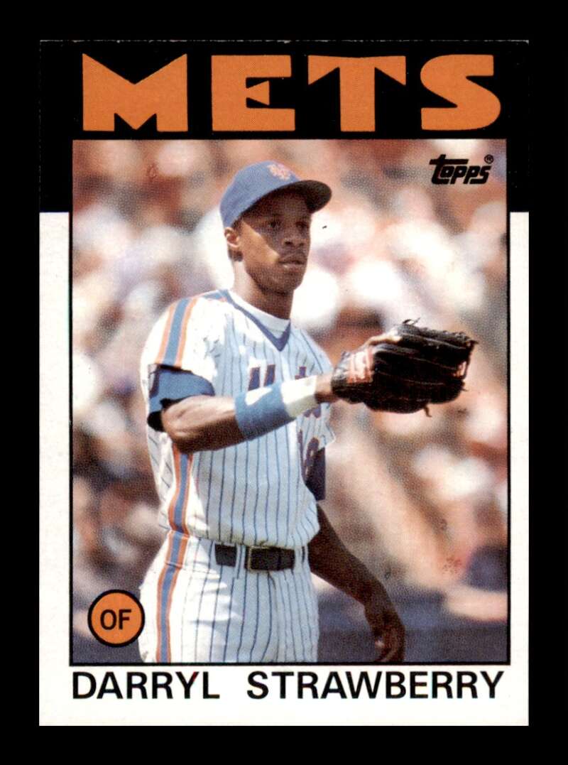 Load image into Gallery viewer, 1986 Topps Darryl Strawberry #80 New York Mets Image 1
