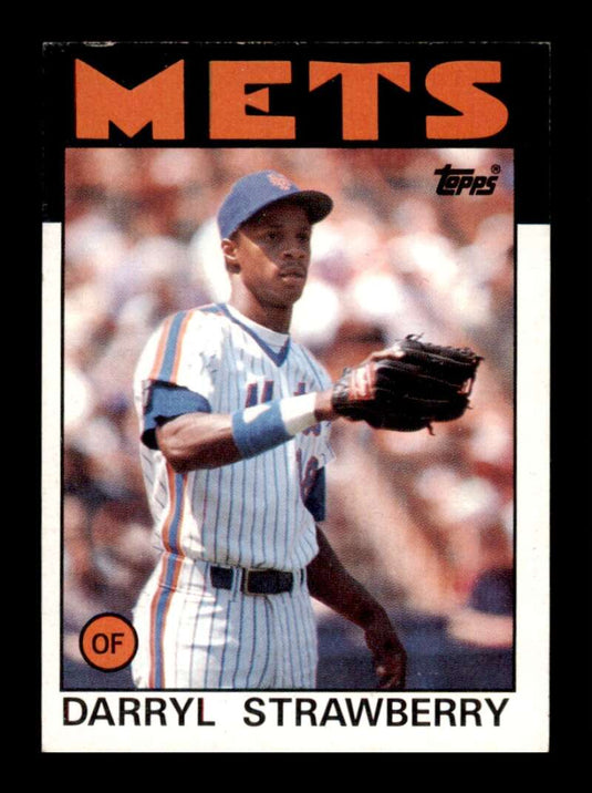 1986 Topps Darryl Strawberry 