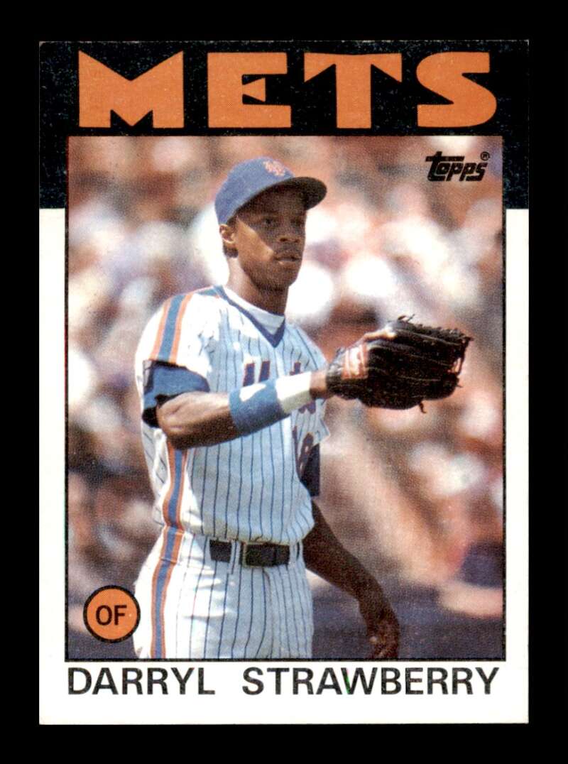 Load image into Gallery viewer, 1986 Topps Darryl Strawberry #80 New York Mets Image 1
