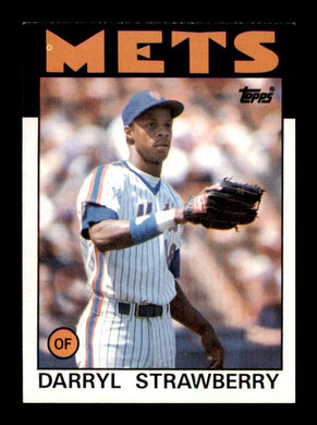 1986 Topps Darryl Strawberry 