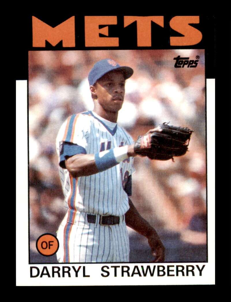 Load image into Gallery viewer, 1986 Topps Darryl Strawberry #80 New York Mets Image 1
