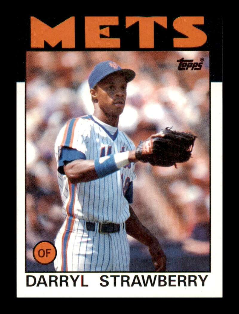 Load image into Gallery viewer, 1986 Topps Darryl Strawberry #80 New York Mets Image 1
