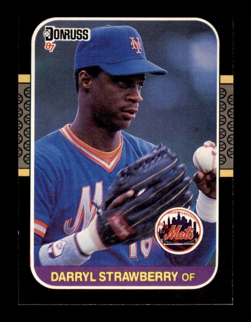 Load image into Gallery viewer, 1987 Donruss Darryl Strawberry #118 New York Mets Image 1
