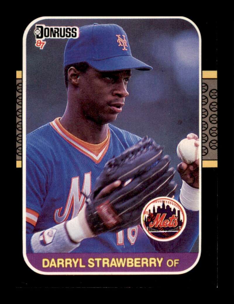 Load image into Gallery viewer, 1987 Donruss Darryl Strawberry #118 New York Mets Image 1
