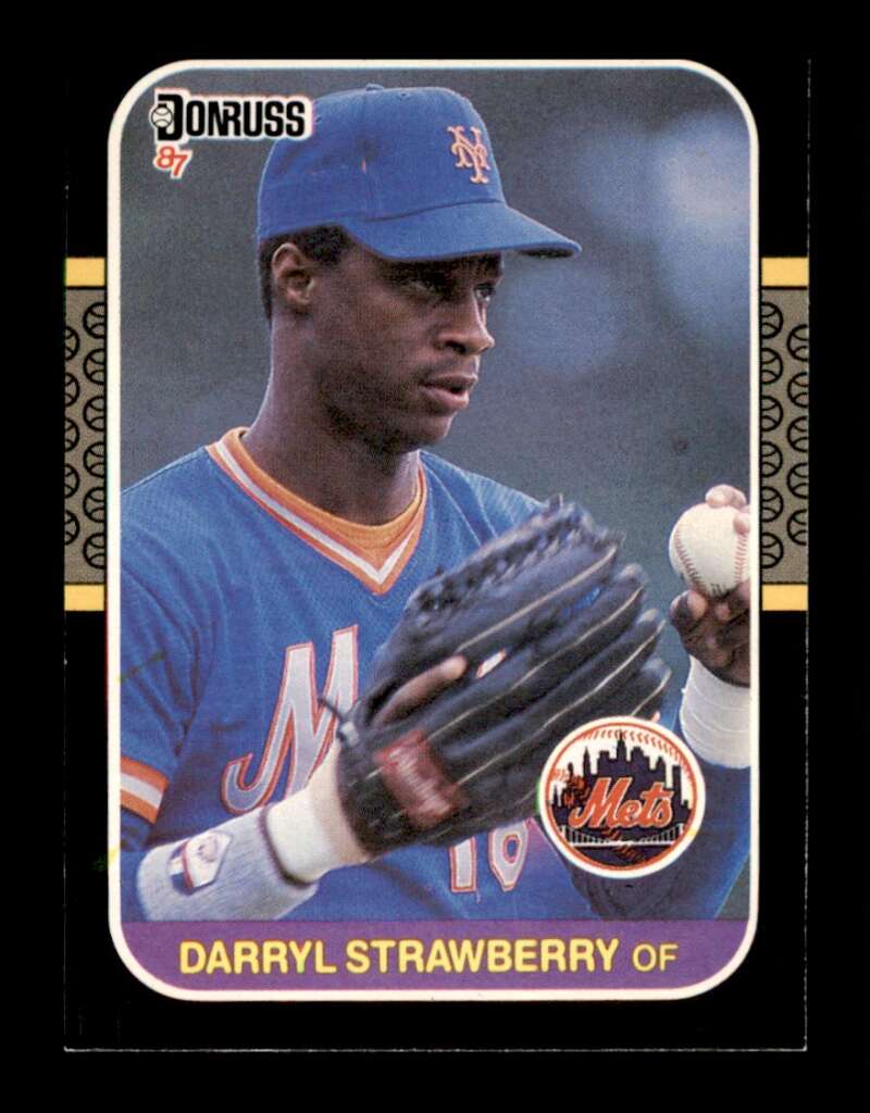 Load image into Gallery viewer, 1987 Donruss Darryl Strawberry #118 New York Mets Image 1
