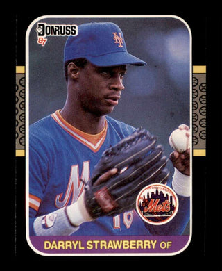 1987 Donruss Darryl Strawberry 