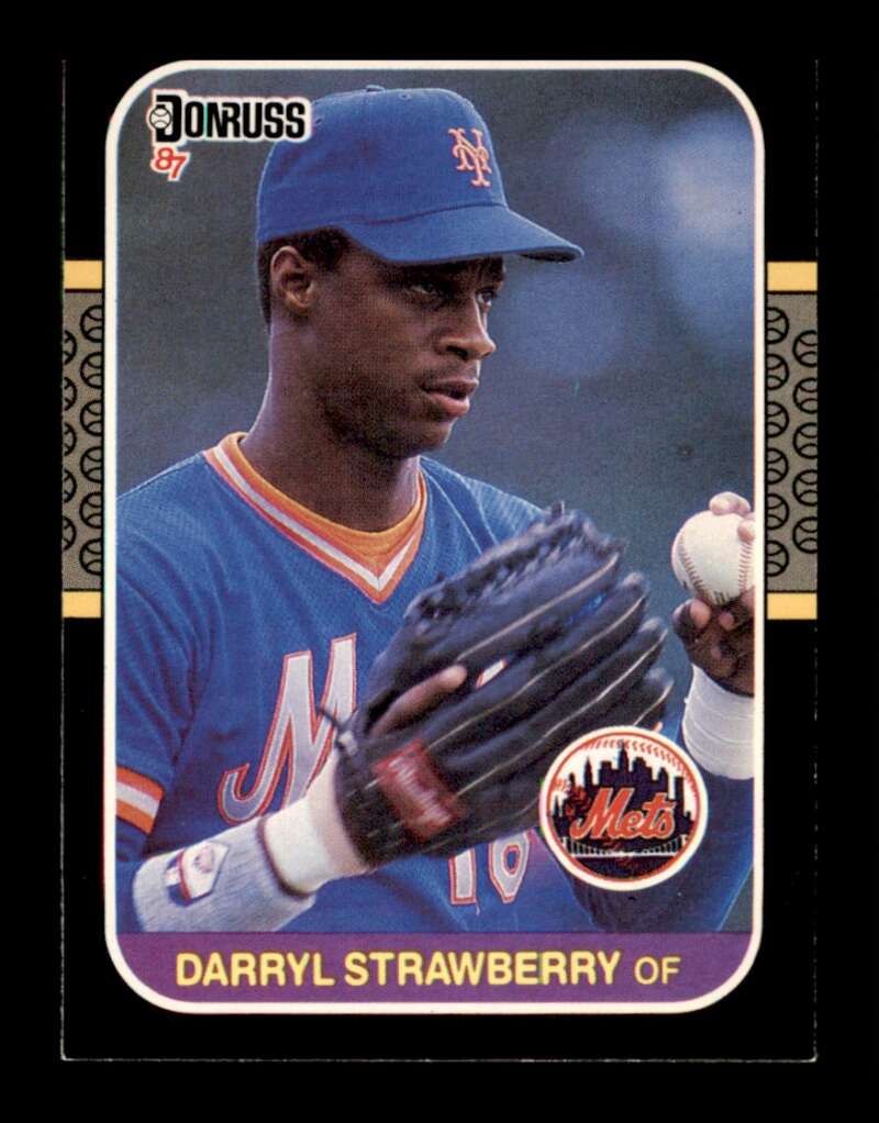 Load image into Gallery viewer, 1987 Donruss Darryl Strawberry #118 New York Mets Image 1
